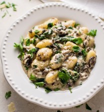creamymushroomspinachgnocci