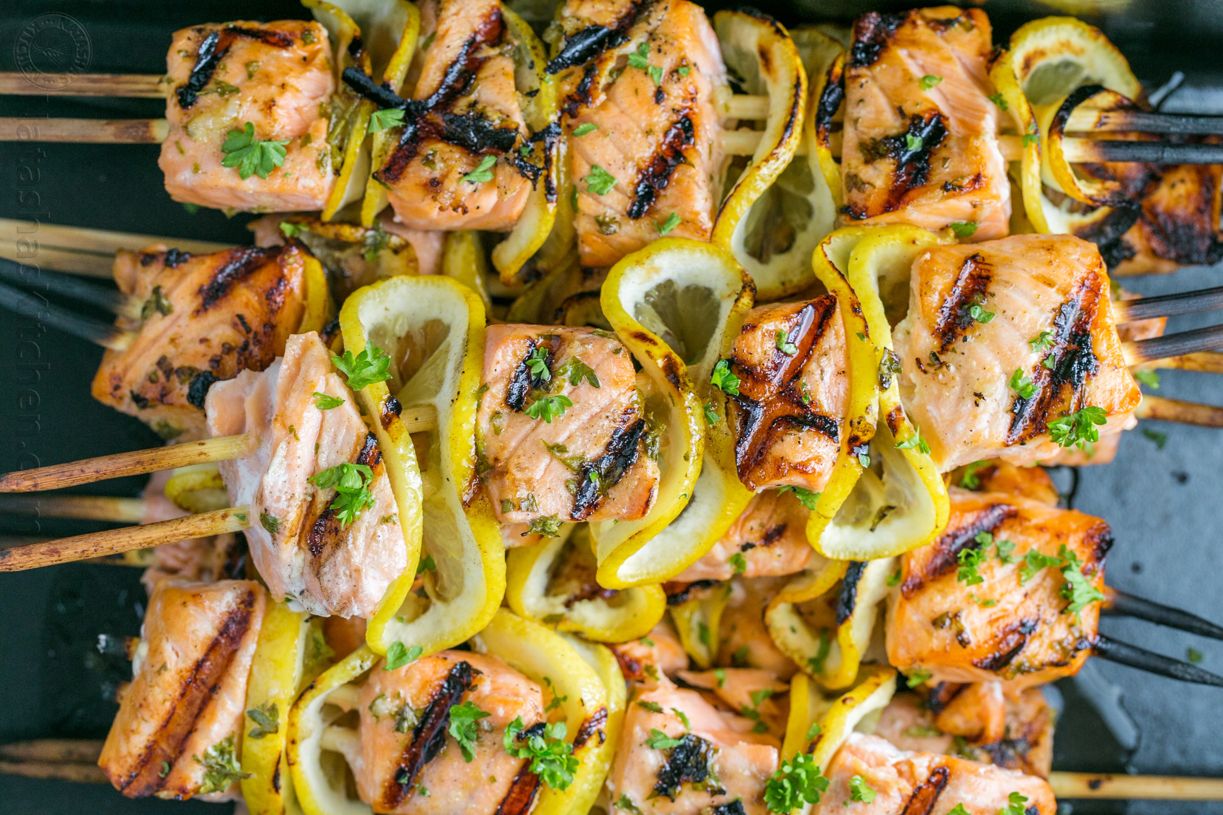 salmonskewers